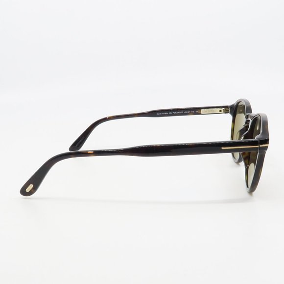 Tom Ford TF834 52M New Tortoise/ Brown Polarized DANTE Sunglasses 52mm with box - Picture 4 of 6